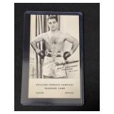 Vintage Rocky Marciano Boxing Postcard