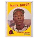 1959 Topps Hank Aaron #380 Baseball Card
