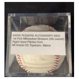 2005 Mark Rogers Signed Official League Baseball