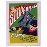 1979 Topps Wacky Packages Chicken Souperman