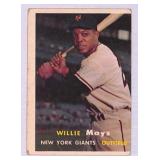 1957 Topps Willie Mays Baseball Card #10