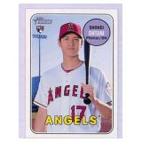 2018 Topps Heritage Shohei Ohtani Rookie Card