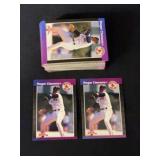 (100) 1989 Donruss Roger Clemens Baseball Cards