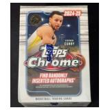 2024-25 Topps Chrome Basketball Cards Blaster Box
