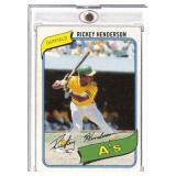 1980 Topps Rickey Henderson #482 Rookie