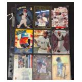 (9) Ken Griffey Jr. Baseball Insert Cards