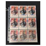 (45) 1989 Topps Football Card Stars