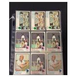 (27) 1973 Topps Baseball Cards with Stars