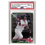2017 Mega Box Rafael Devers Green Ref. PSA 10