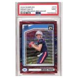 2024 Donruss Optic Preview Red Wave Drake Maye