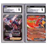 CGC 9 Pokï¿½mon Cards: Raihan GG56/GG70