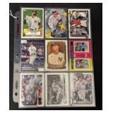 (27) Different Aaron Judge Baseball Cards