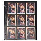 (9) Topps Traded Baseball Cards Bo Jackson