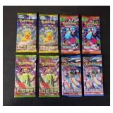 8 Korean Pokï¿½mon TCG Booster Packs Assorted