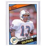 1984 Topps Dan Marino Rookie Football Card