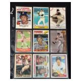 (9) Different Mark Fidrych Cards