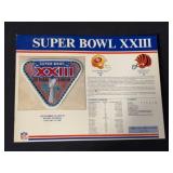 1989 Super Bowl XXIII Patch