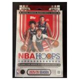 2025-26 Topps NBA Hoops Basketball Hanger Box