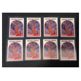 (8) 1989 Hoops Michael Jordan Basketball #200
