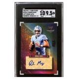 2023 W.C. Card Studs Drake Maye Auto SGC 10.5