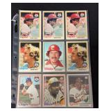 (48) 1978 Topps Baseball Cards with Stars
