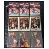 (9) Shaquille Oï¿½Neal Rookie Basketball Cards