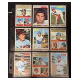 (11) 1970 Topps Baseball HOF Cards