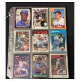 (81) 1980s Baseball Star and HOF Cards
