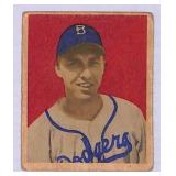 1949 Bowman Gil Hodges Rookie Baseball Card #100