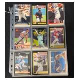 (45) Baseball Cards with Stars and HOFs