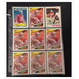 (27) Joe Montana Football Cards