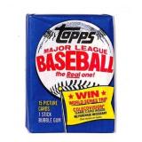 Topps Major League Baseball Card Pack 1983