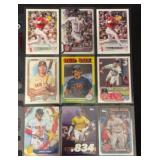 (9) Different Jarren Duran Baseball Cards