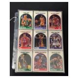 (62) 1990ï¿½s NBA Basketball Cards with Stars