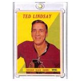 1958-59 Topps Ted Lindsay Hockey Card #63