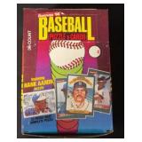 Donruss 1986 Baseball Puzzle & Cards Full box