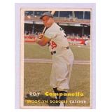 1957 Topps Roy Campanella Baseball Card #210