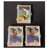 1982 Topps Team sets 2 Yankees and 1 Mets
