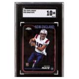 2024 Topps Chrome Drake Maye #203 SGC 10