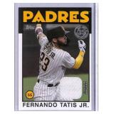 2021 Topps Fernando Tatis Jr. Relic Card