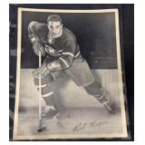 Vintage Montreal Canadiens Hockey Photo Paul Meger