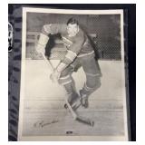 Vintage Montreal Canadiens Hockey Photo K. Reardon