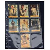 1977 Star Wars Card Luke Skywalker RC
