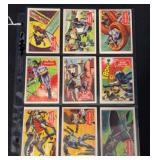 (9) 1966 Topps Batman RC