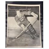 Vintage Montreal Canadiens Photo Leo Gravelle