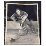 Vintage Montreal Photo Boom Boom Geoffrion