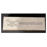 1987 Donruss Baseball Puzzle Cards Boxed Set