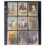 (9) 1959 Fleer Ted Williams Cards mixed grade