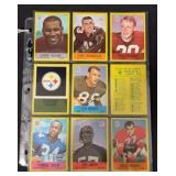 (26) 1967 Philadelphia Football Cards, nice shape
