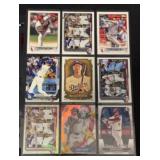 (9) Different Shohei Ohtani Baseball Cards